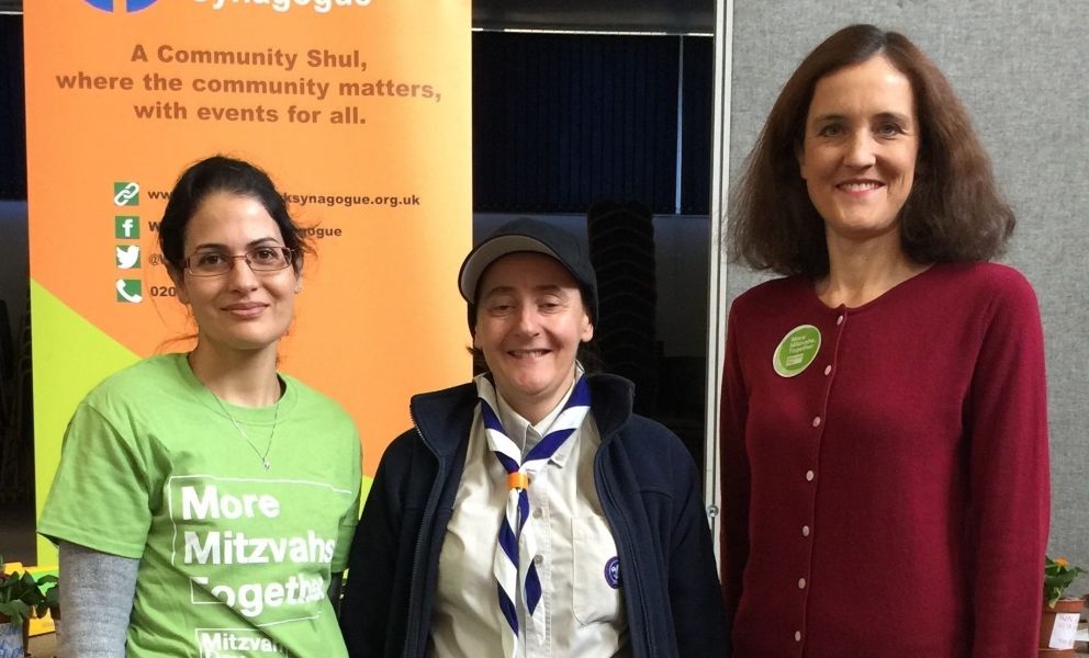 Villiers at Mitzvah Day 2017