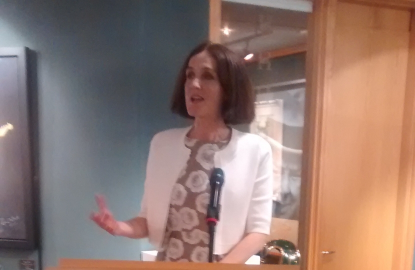 Theresa Villiers offers support to British Tamil Conservatives