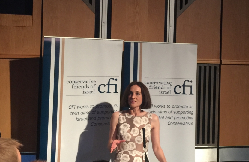 Theresa Villiers speech to Conservative Friends of Israel
