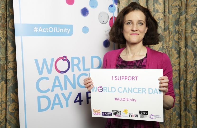 Cancer charity support from Villiers