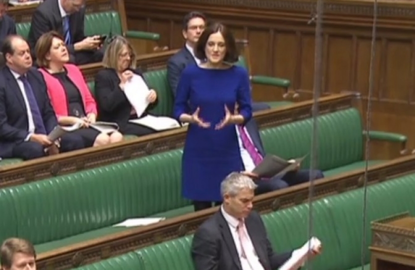 Theresa Villiers in Parliament