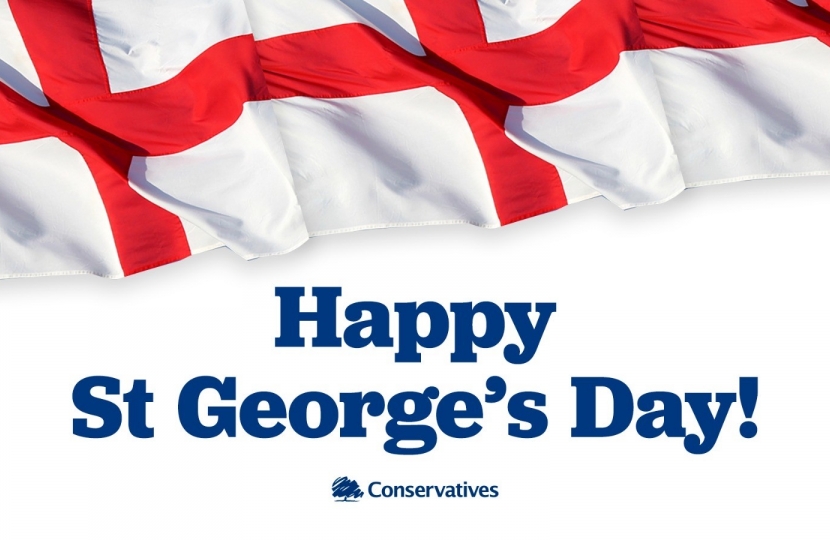 Happy St George's Day from Theresa Villiers