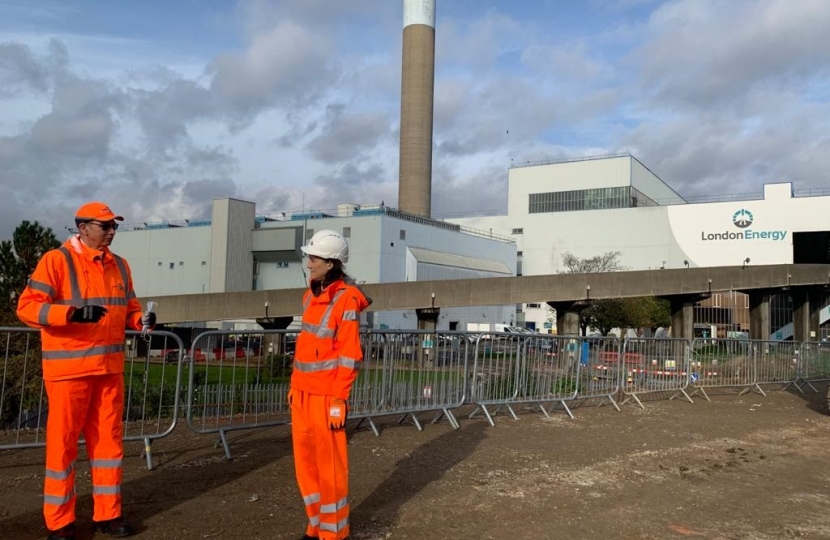 Villiers visits North London Heat and Power Project