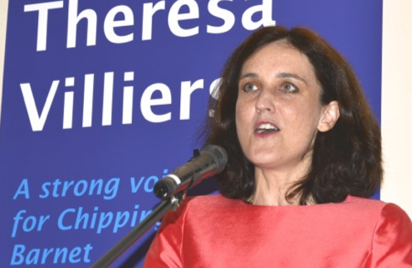 Theresa Villiers speaks on Cyprus