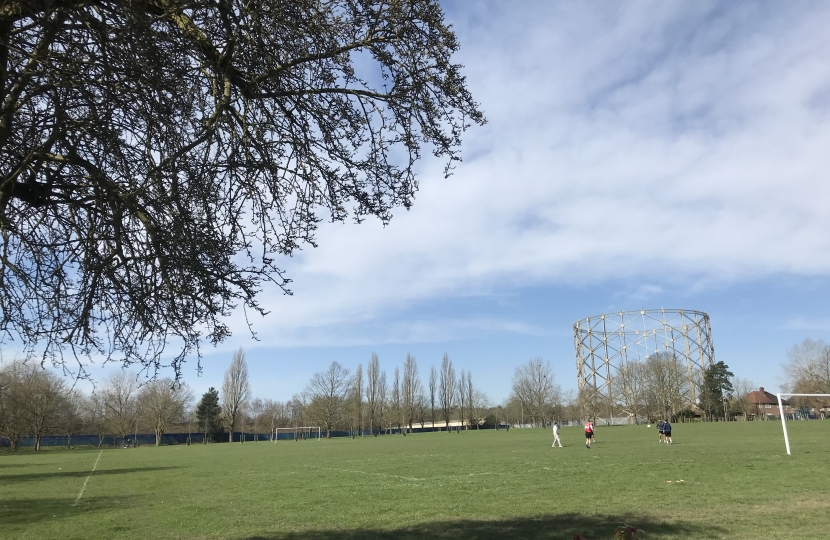 Victoria Recreation Ground in New Barnet