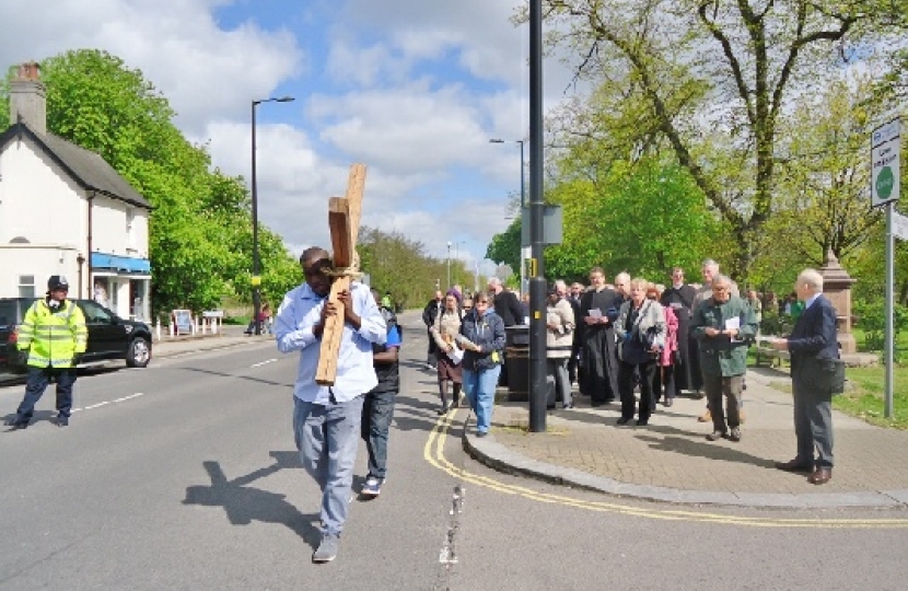 Walk of Witness by Churches Together for Chipping Barnet