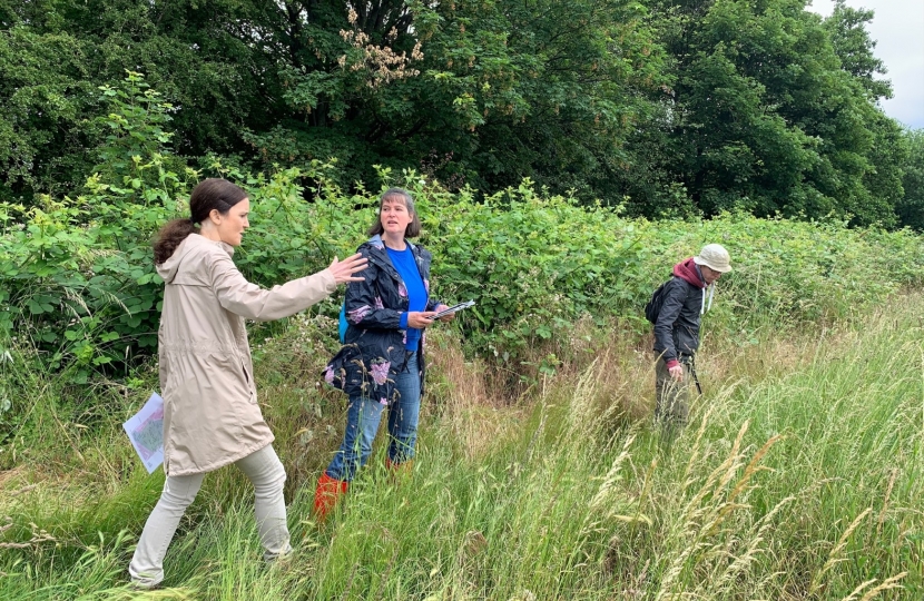 Villiers visits Coppetts Wood