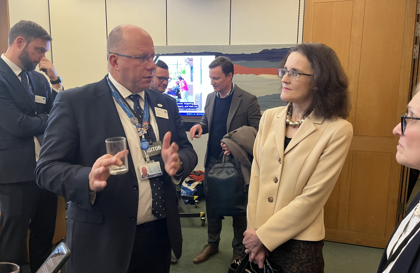 Theresa Villiers meets Andy Lord Commissioner for Transport for London