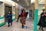 Theresa Villiers visits Barnet Hospital