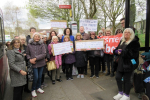 Protest in High Barnet to save the 84 bus