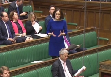 Theresa Villiers in Parliament