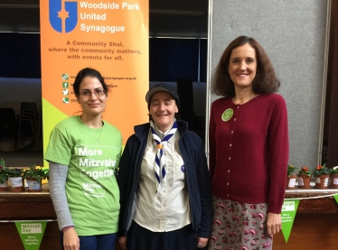 Villiers at Mitzvah Day 2017 