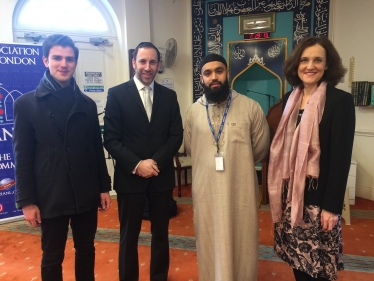 Theresa Villiers North Finchley Mosque