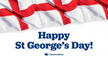 Happy St George's Day from Theresa Villiers