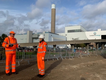 Villiers visits North London Heat and Power Project