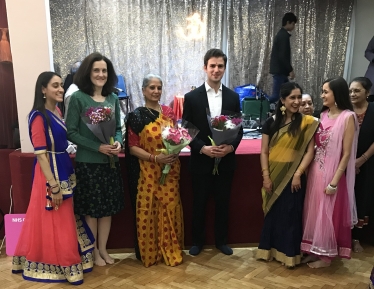 Theresa Villiers attends Navratri celebration in 2019