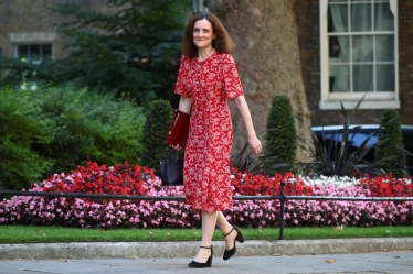 Theresa Villiers MP in Downing Street