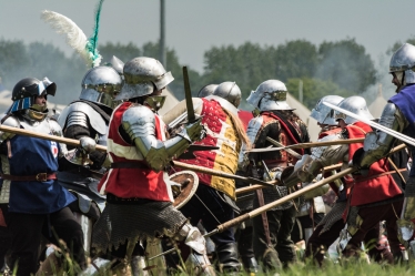 Battle of Barnet re-enactment