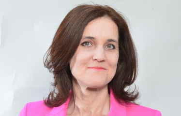 Portrait photo of Theresa Villiers by Guy Lucas