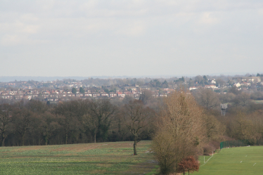 Green belt views from Arkley - photo by Theresa Villiers MP